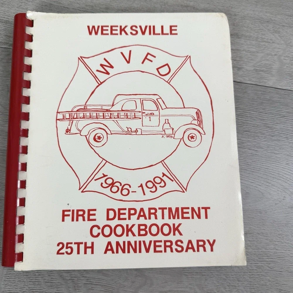 Vintage North Carolina Community Cookbooks Lot 6 Weeksville Jay Wesleyan Scouts